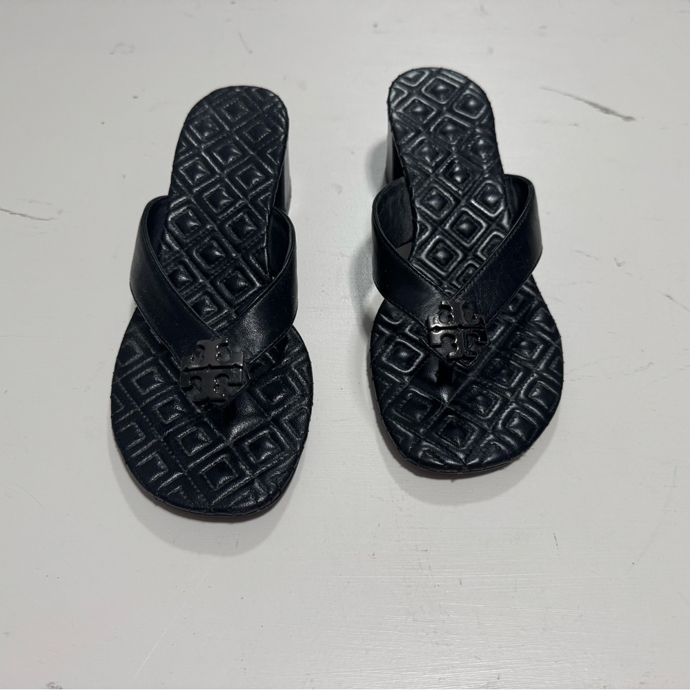 Tory Birch Black Sandals